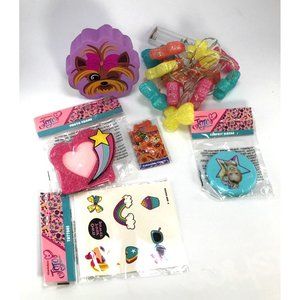 JoJo Siwa Lot Tattoos Halloween Charm Lights Photo Frame Compact Mirror Squishy